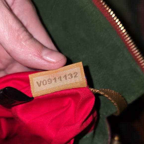 Dooney & Bourke Olive Green Satchel - Picture 9 of 12